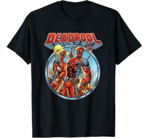 Marvel Comics Retro Classic Deadpool Corps
